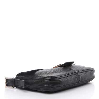 Fendi Nappa Elefante Baguette Black 4 of 12