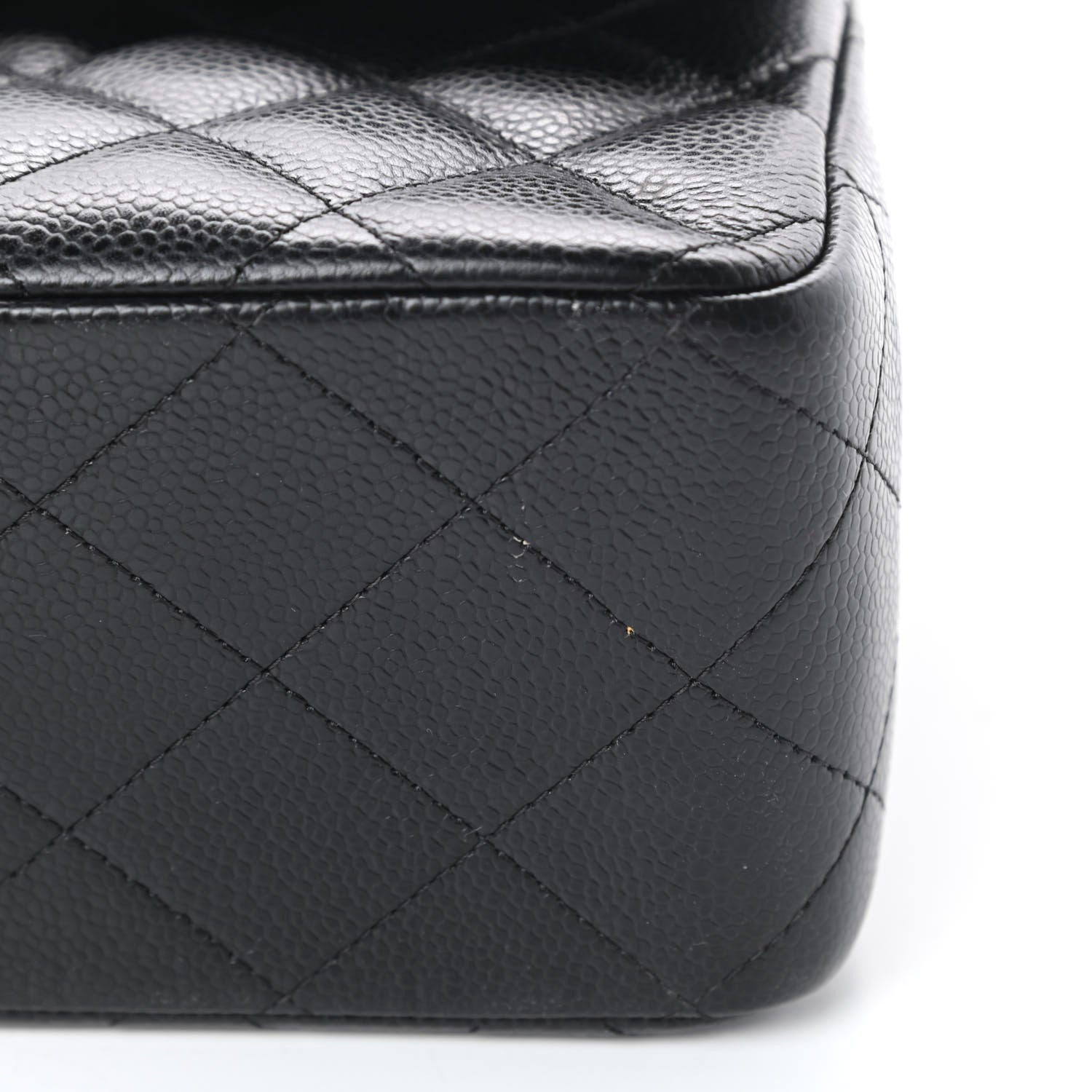 Chanel Caviar Quilted Jumbo Double Flap Black 13 of 16