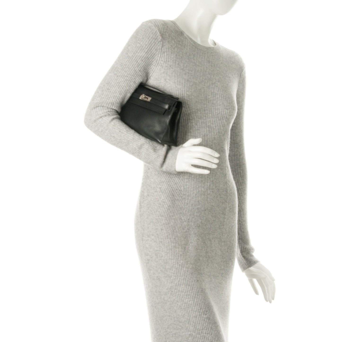 Evergrain Kelly Pochette Clutch Black