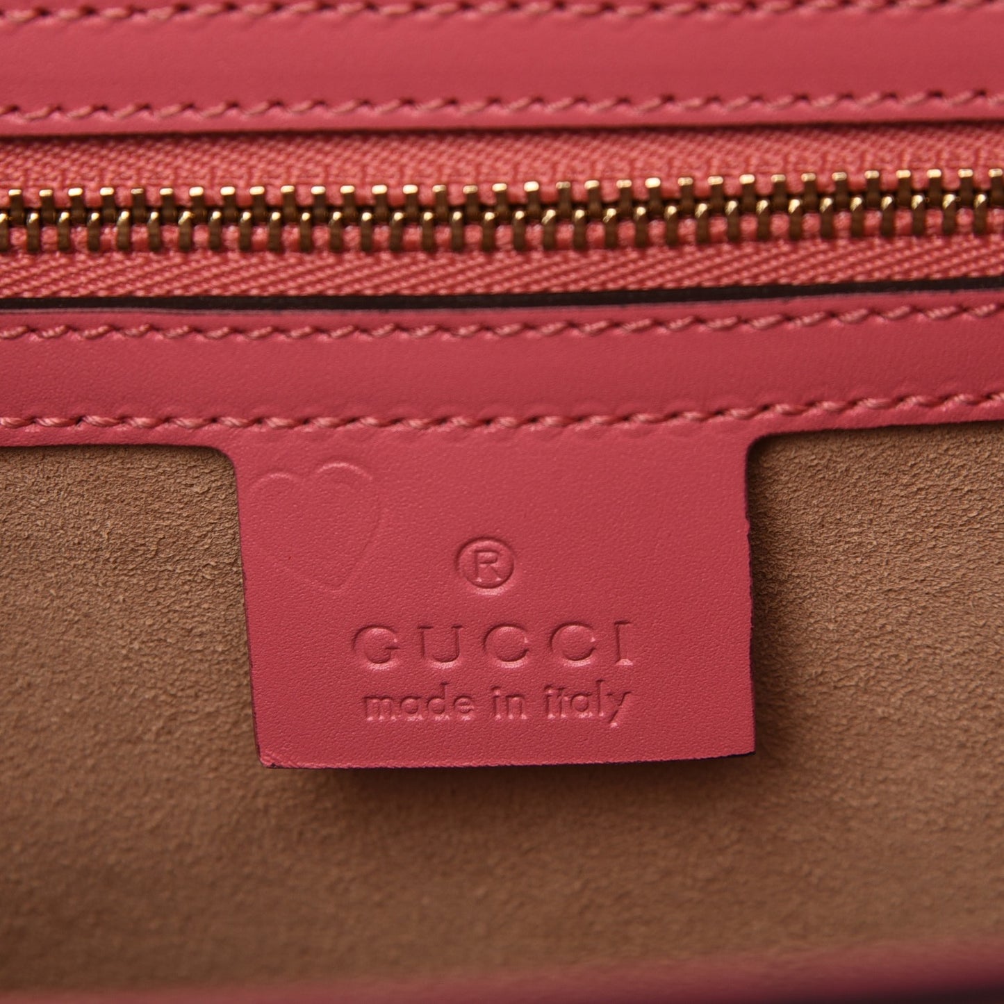 Guccissima Signature Medium Padlock Top Handle Bag Flush
