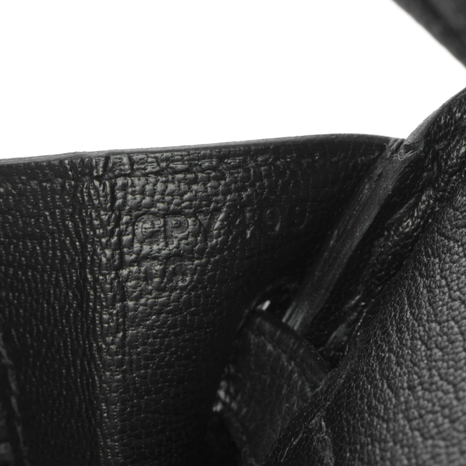 Hermes Togo Birkin 25 Black 18 of 34