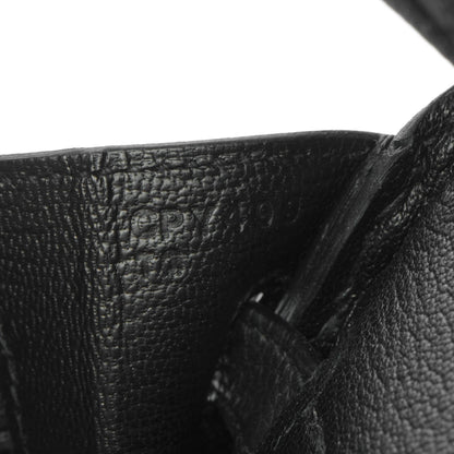 Hermes Togo Birkin 25 Black 18 of 34