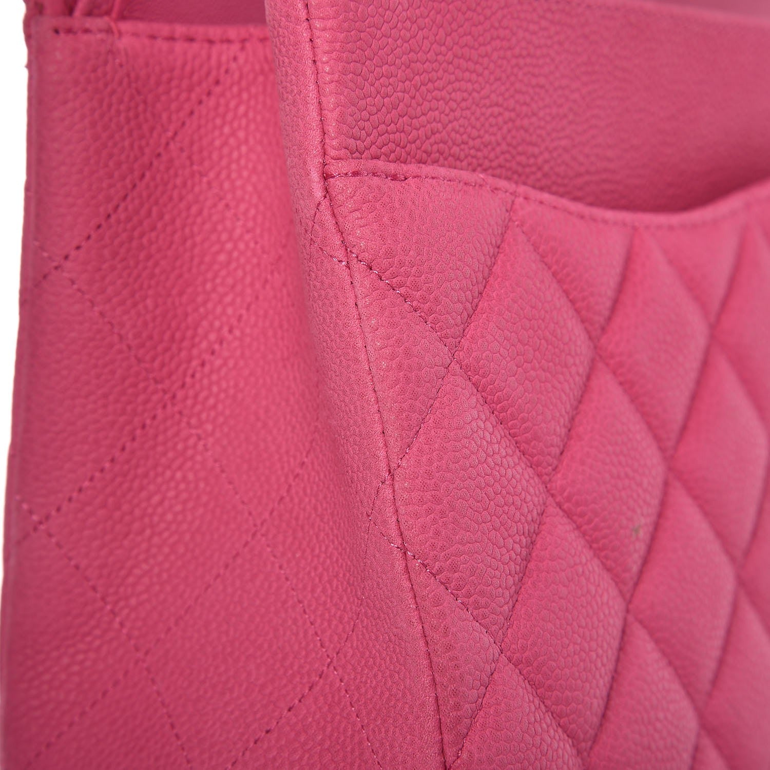Chanel Iridescent Caviar Quilted Jumbo Double Flap Pink 22 of 29