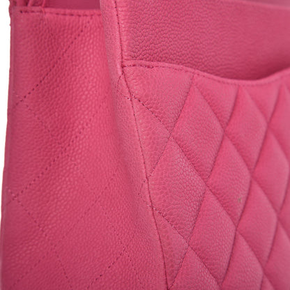 Chanel Iridescent Caviar Quilted Jumbo Double Flap Pink 22 of 29