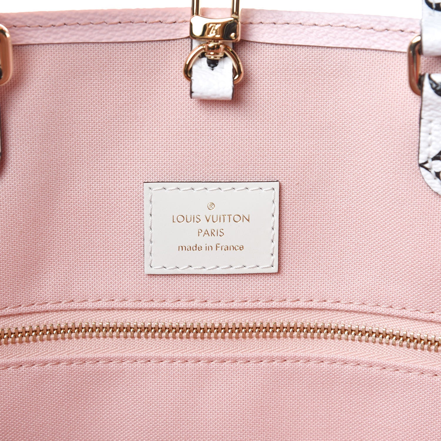 Louis Vuitton Monogram Giant Onthego GM Rouge Rose 6 of 10