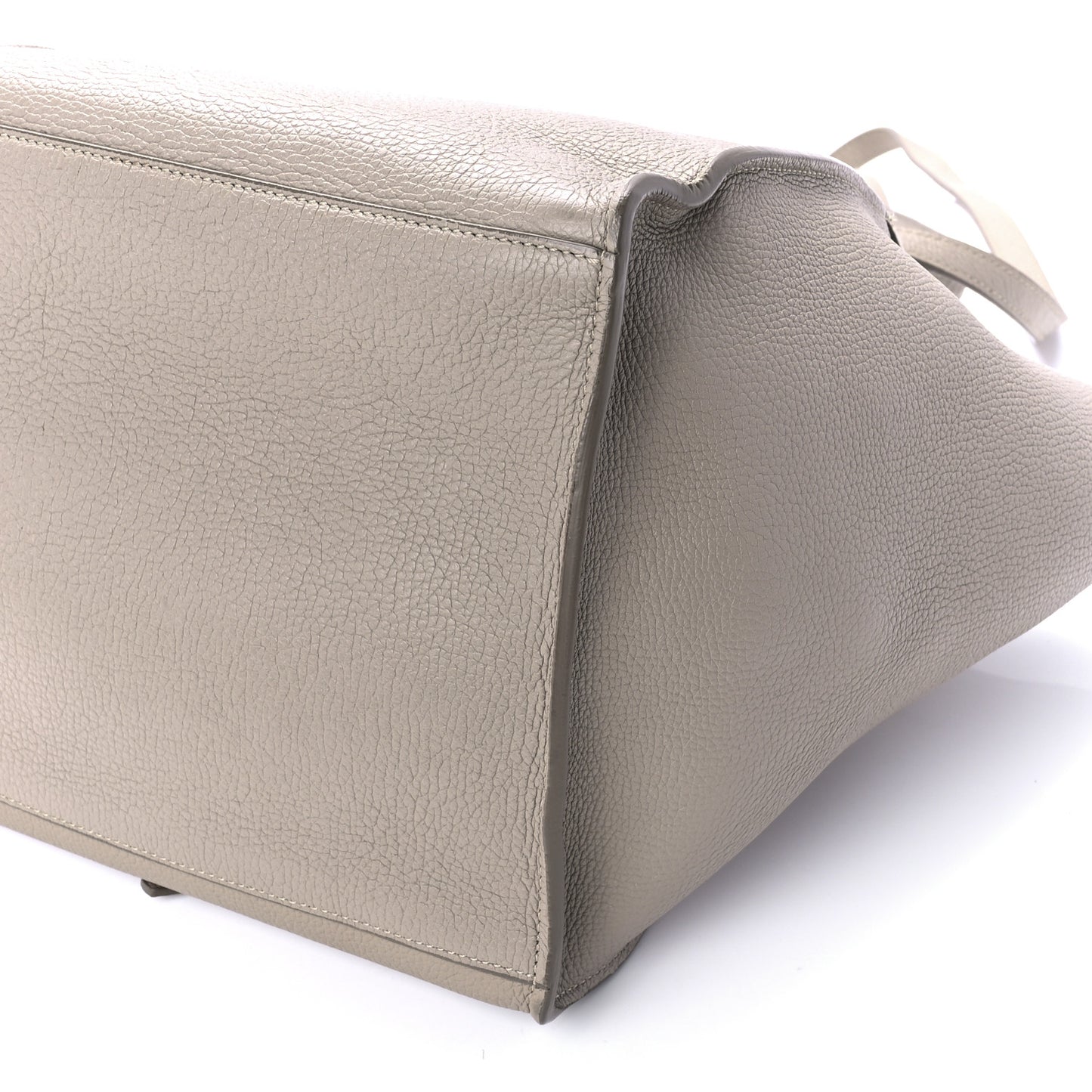 Supple Grained Calfskin Small Big Bag Light Taupe