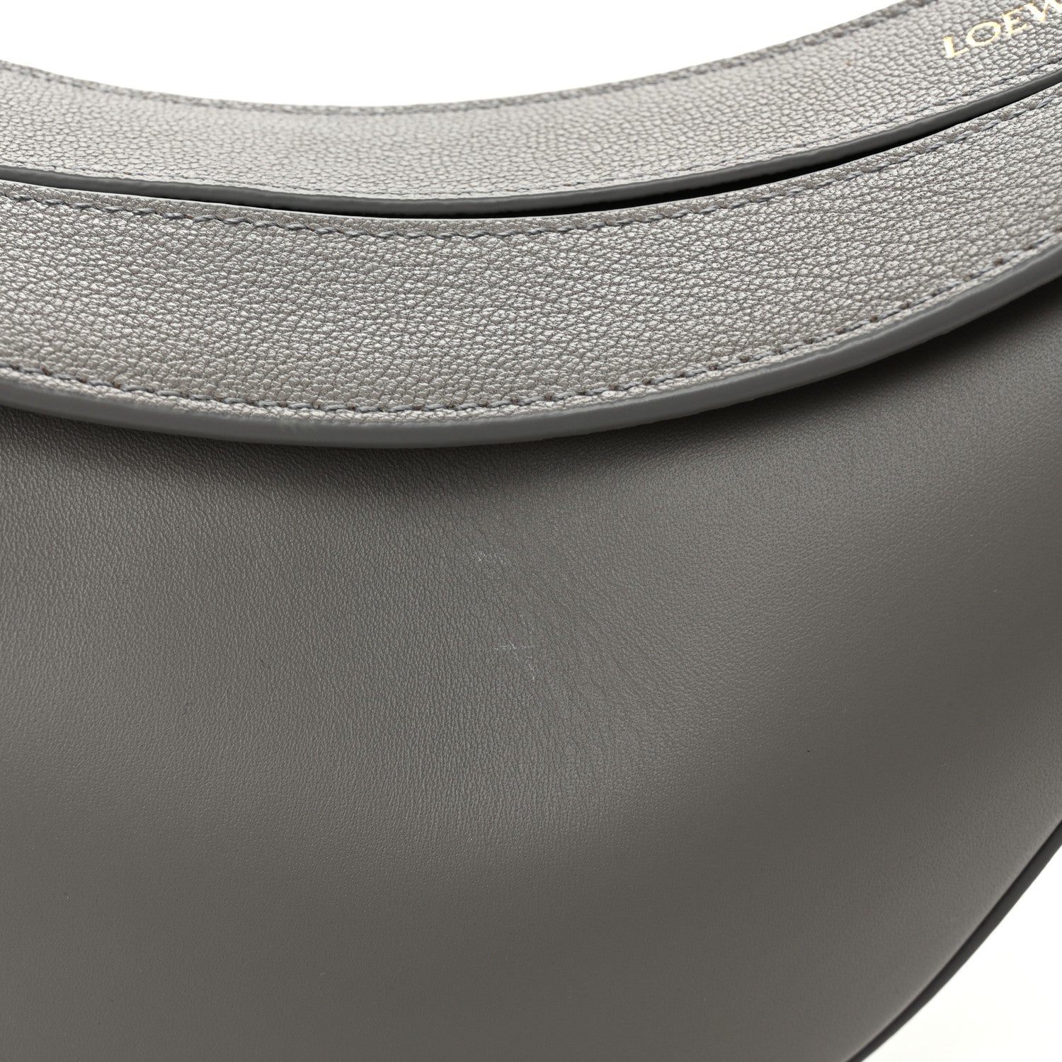 Loewe Satin Calfskin Jacquard Small Luna Bag Pearl Grey 11 of 11