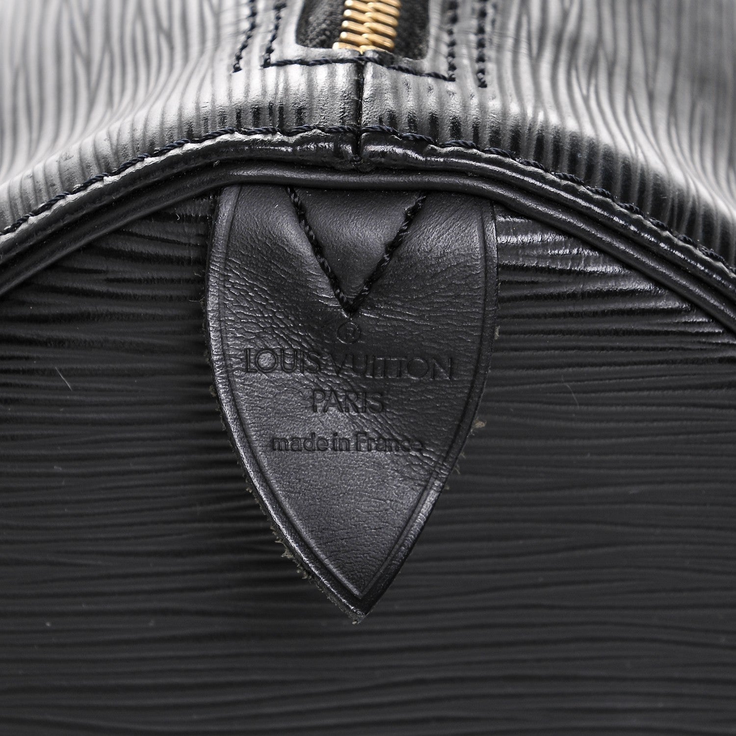 Louis Vuitton Epi Speedy 30 Black 6 of 6