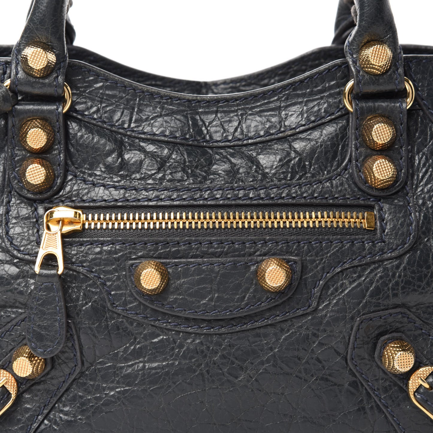 Agneau Giant 12 Gold Hardware Mini City Anthracite