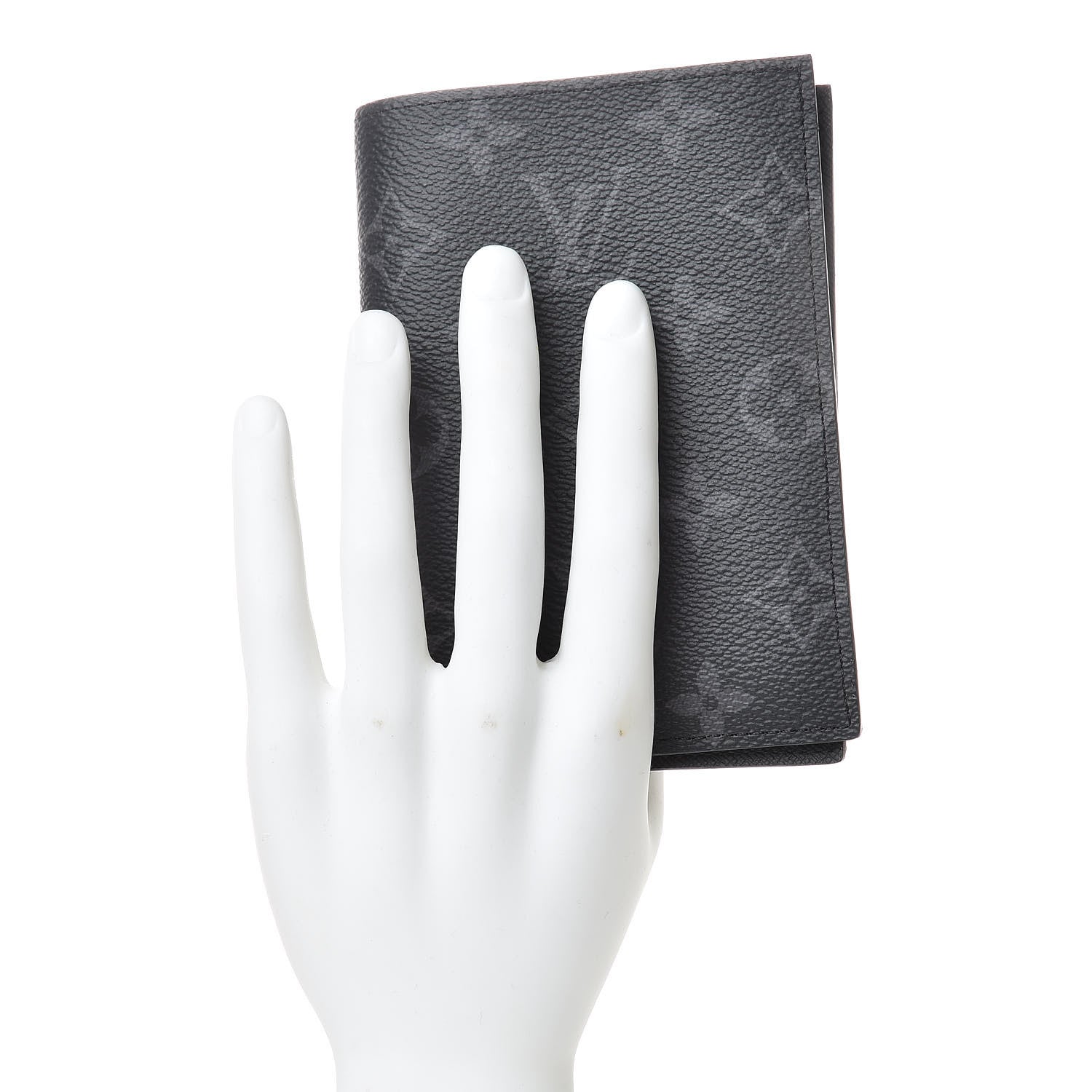 Louis Vuitton Monogram Eclipse Passport Cover 2 of 8