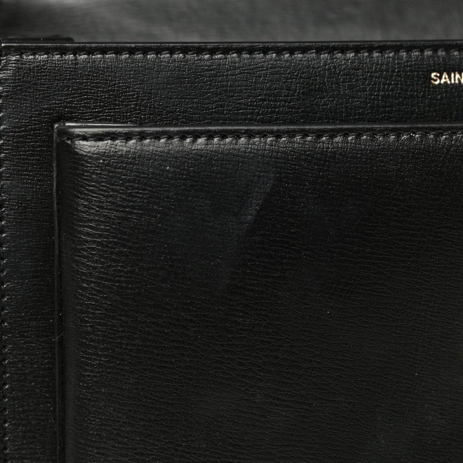 Saint Laurent Calfskin Medium Monogram Sunset Black 13 of 16