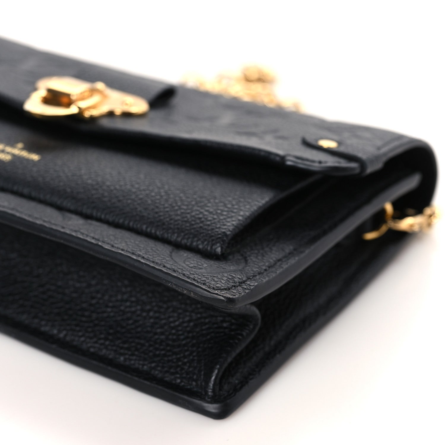 Louis Vuitton Empreinte Vavin Chain Wallet Black 8 of 8