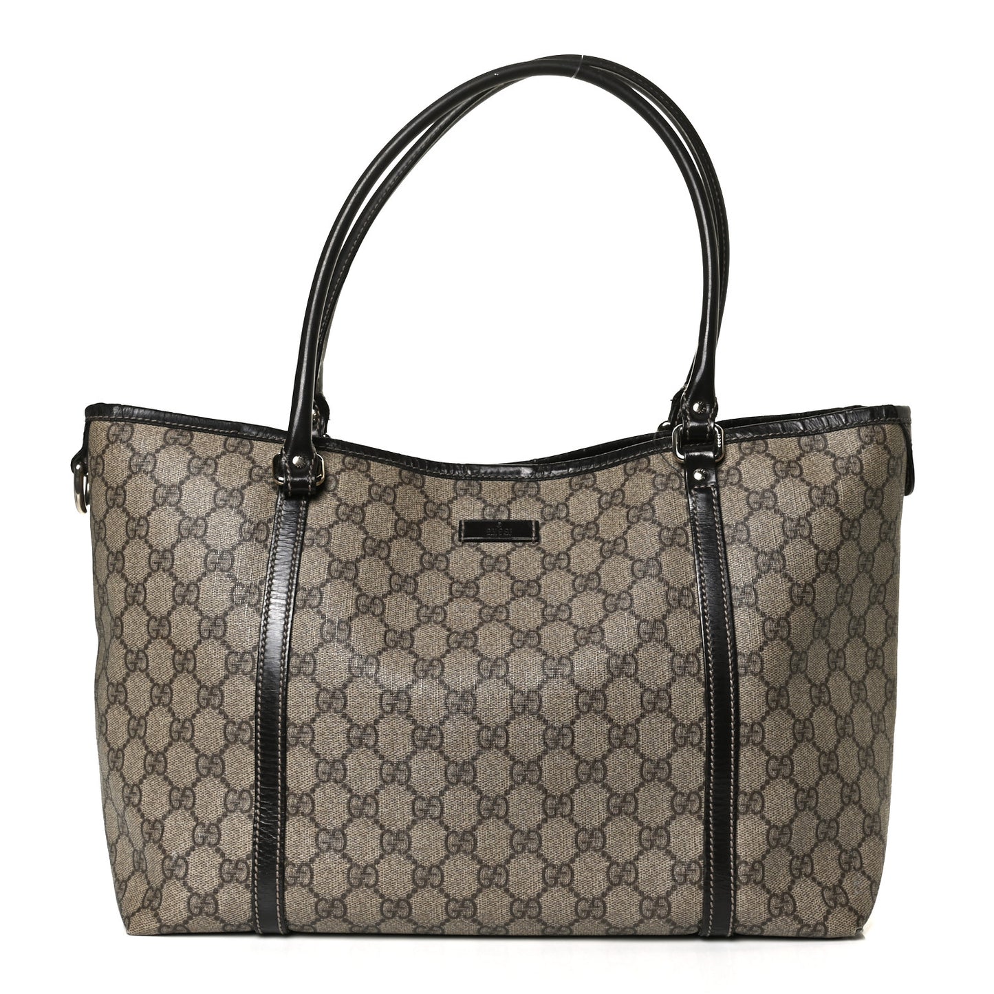 GG Plus Monogram Medium Joy Tote Dark Brown