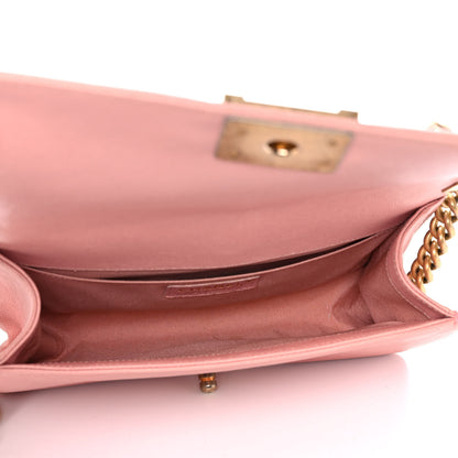 Chanel Caviar Quilted Medium Boy Flap Pink 4 of 13
