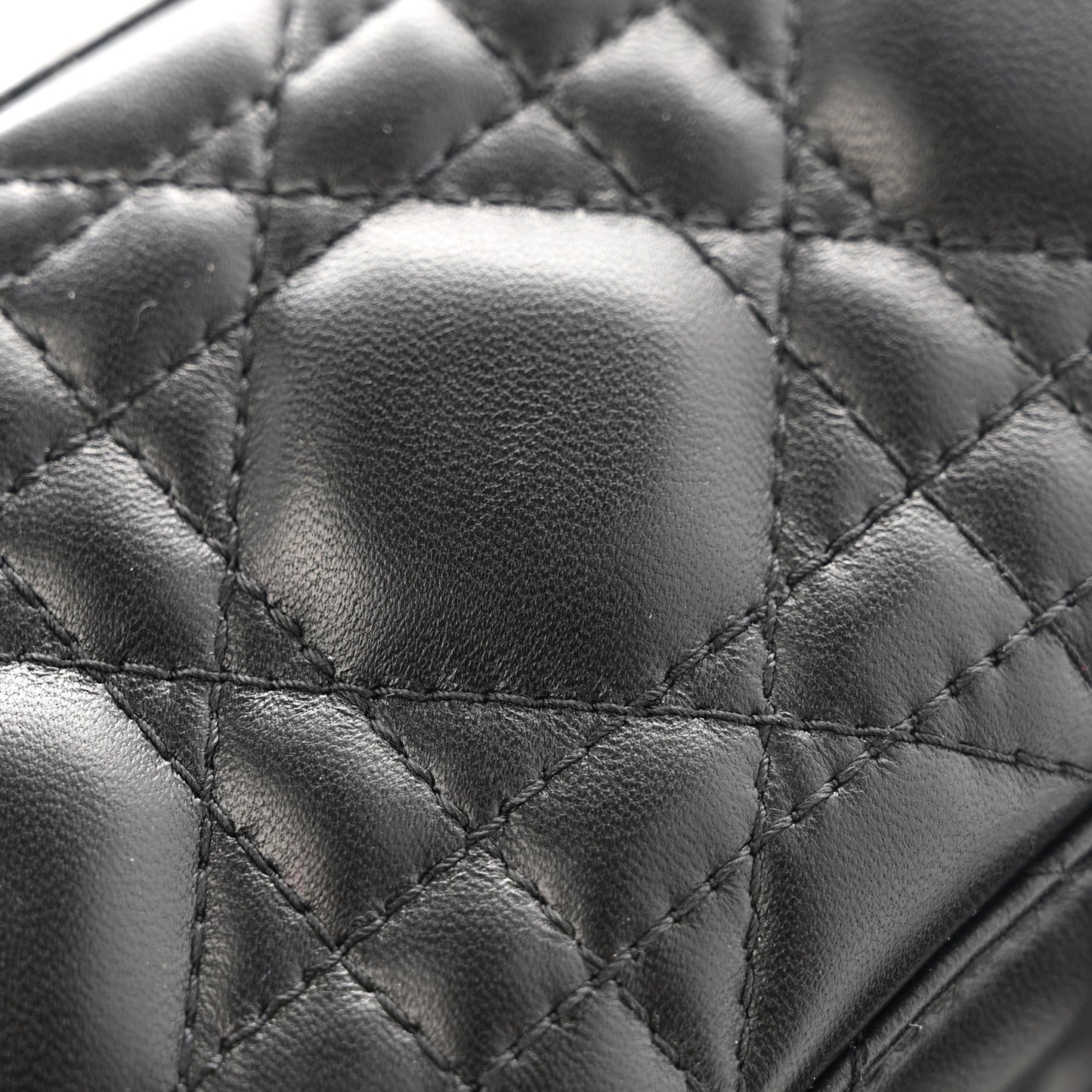 Lambskin Cannage Small My ABCDior Lady Dior Black
