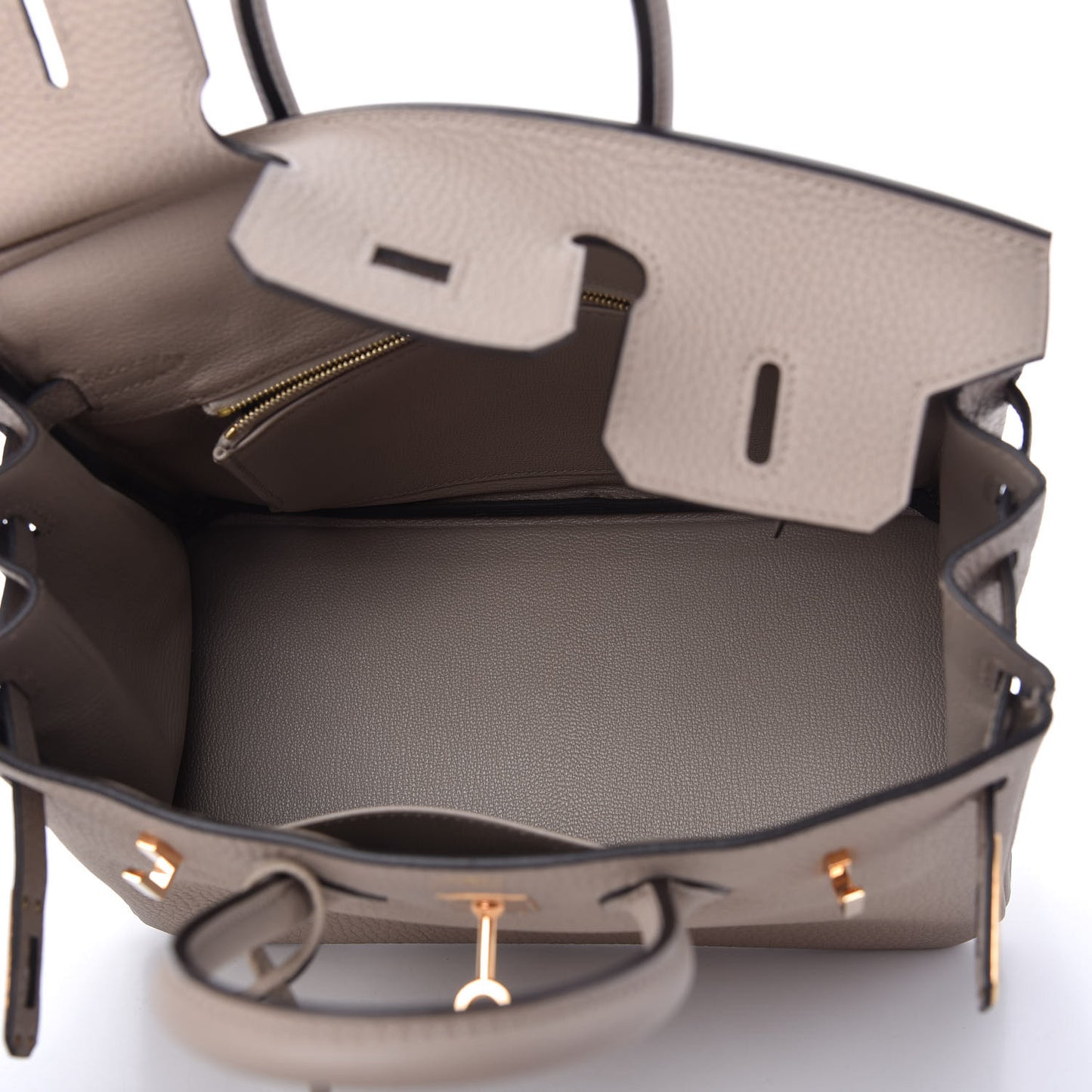 Togo Birkin 25 Gris Tourterelle