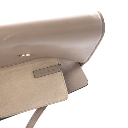 Chloe Suede Calfskin Mini Faye Shoulder Bag Motty Grey 8 of 11