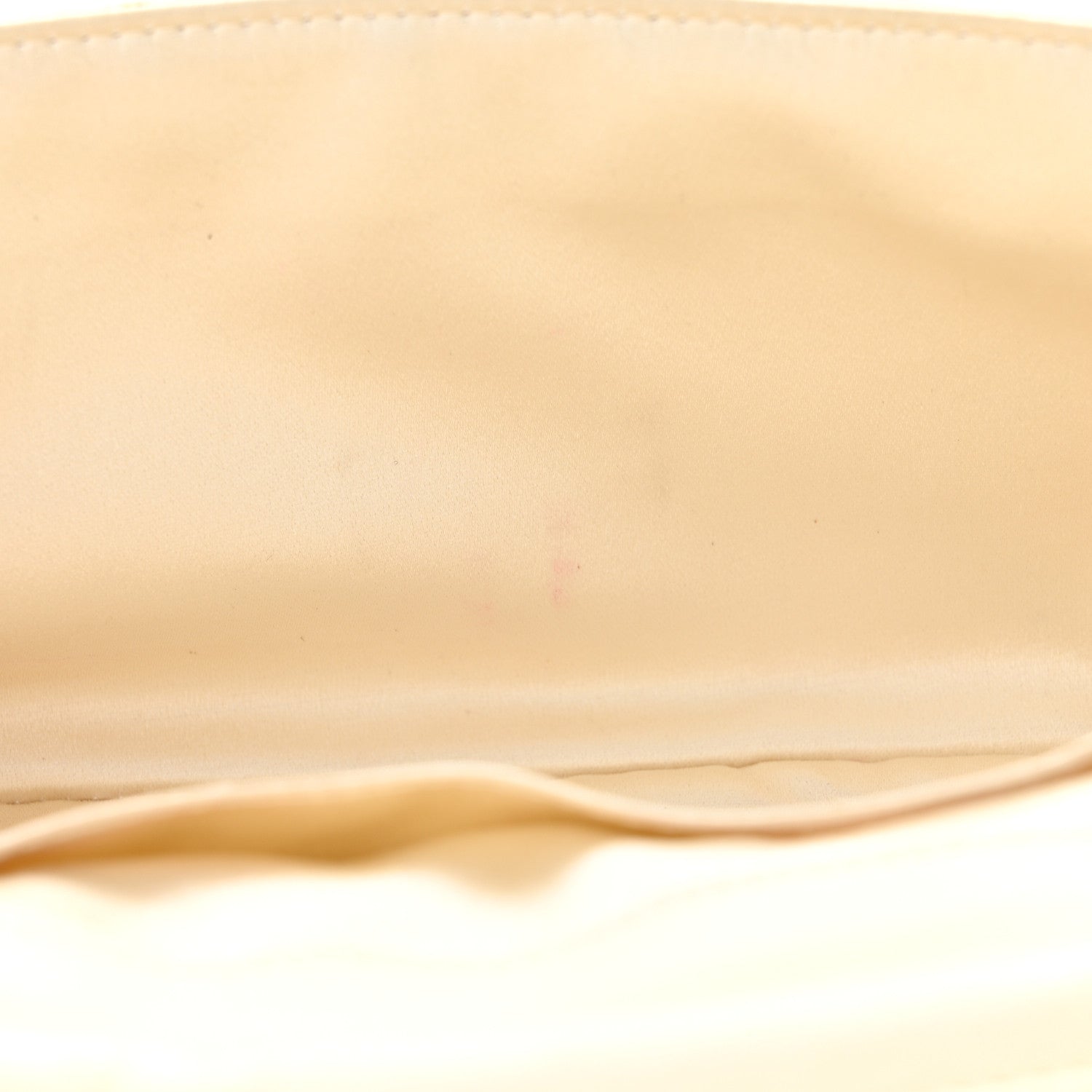 Chanel Lambskin Quilted Butterfly Chain Clutch White 14 of 21