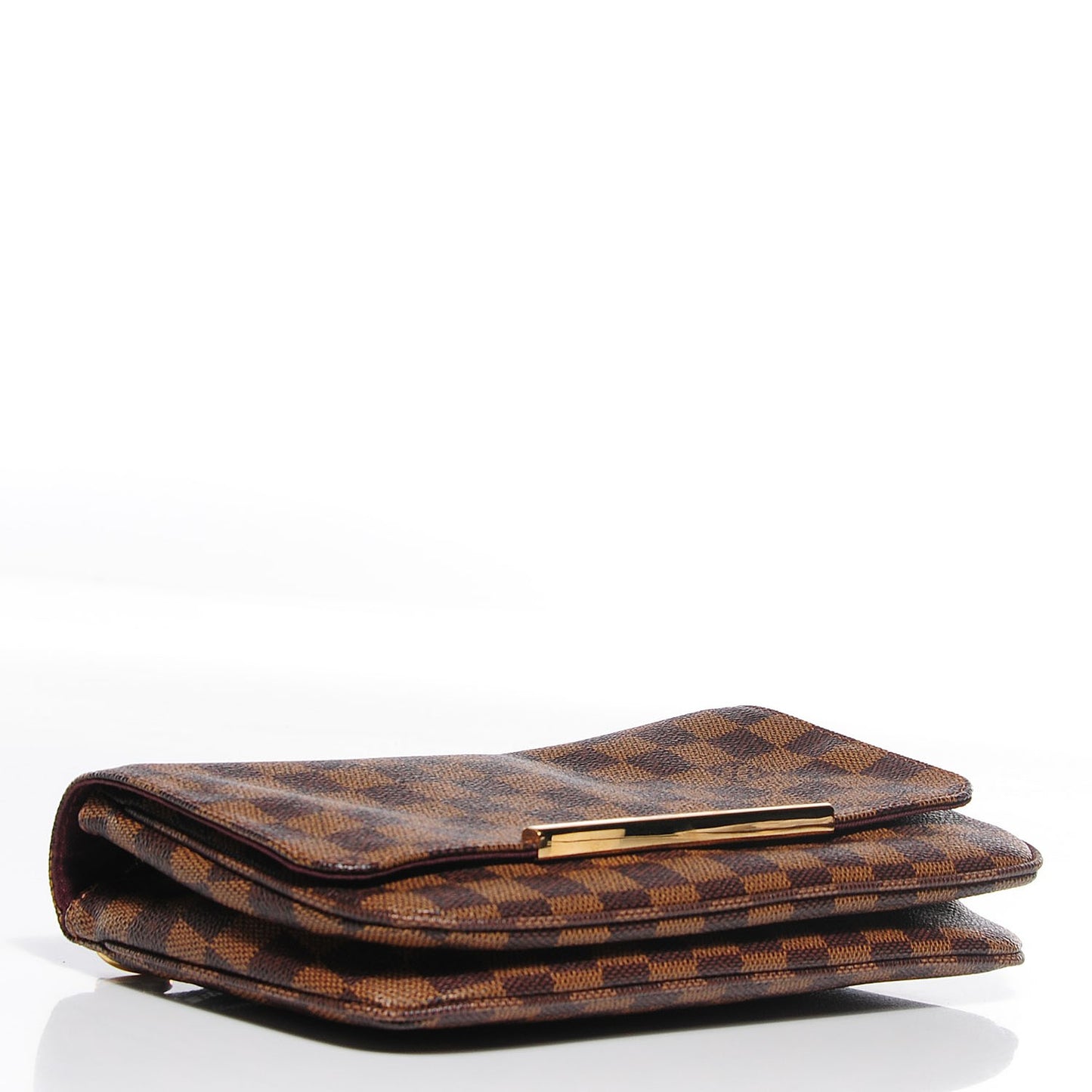 Light Calf Intrecciato Continental Wallet Ardoise