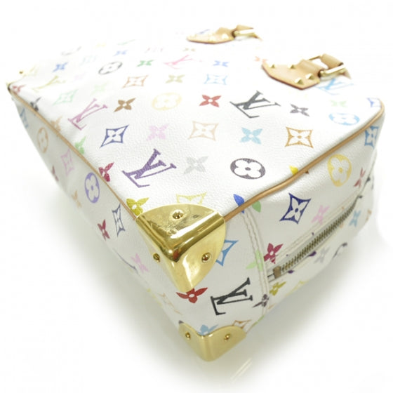 Monogram Multicolor Trouville White