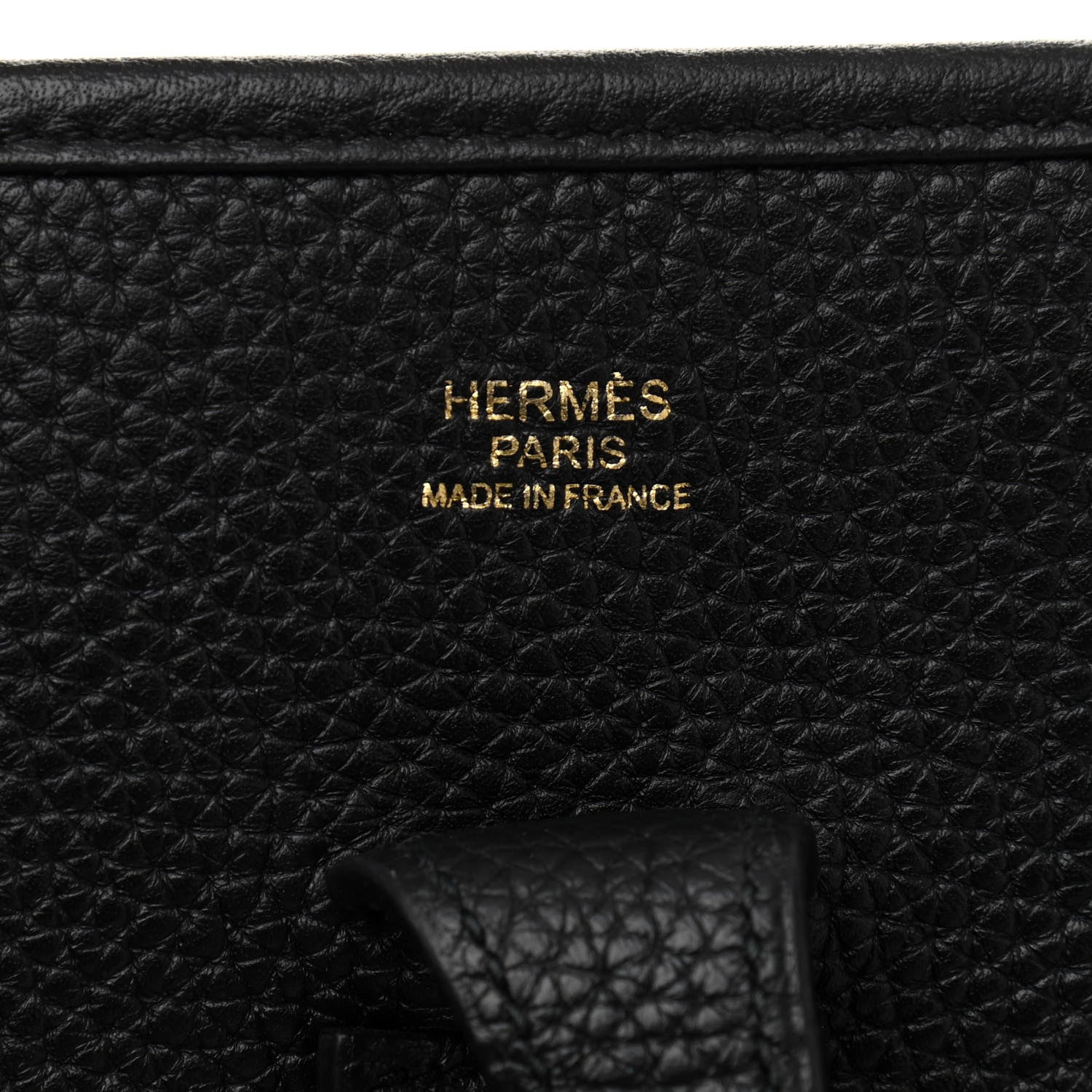 Hermes Taurillon Clemence Evelyne III PM Black 6 of 13