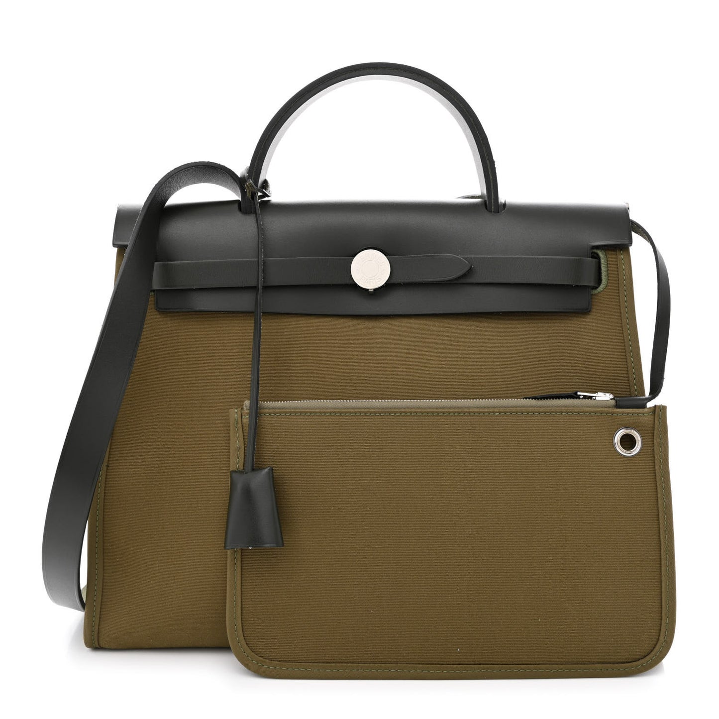 Vache Hunter Toile Herbag Zip 31 PM Khaki