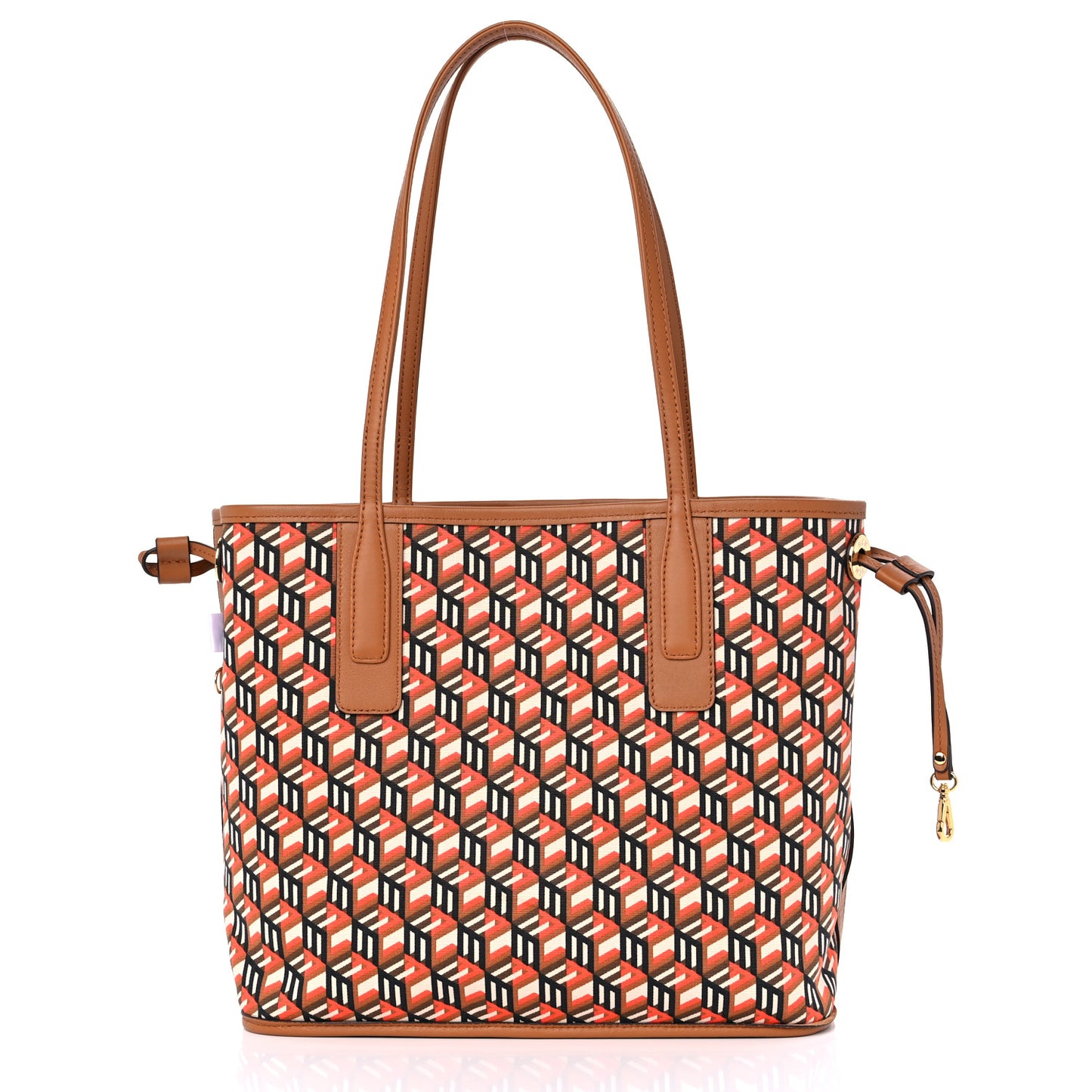 Visetos Small Liz Reversible Shopper Tote Cognac