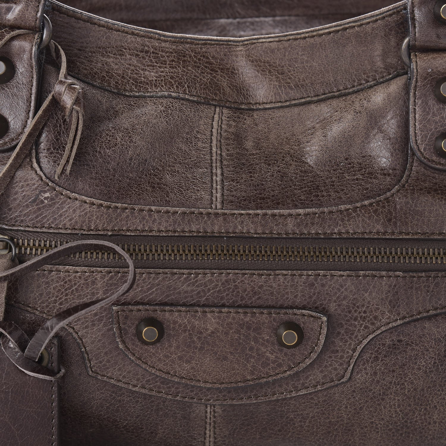 Balenciaga Chevre Classic Hardware Part Time Truffle 10 of 11