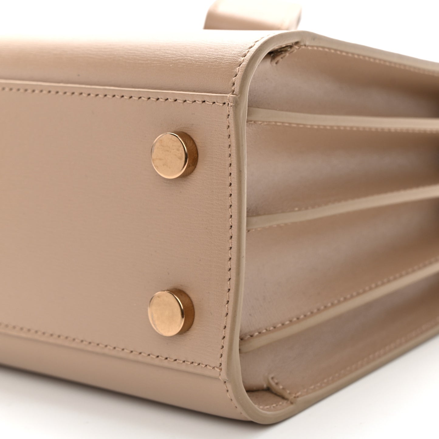 Smooth Calfskin Nano Sac de Jour Dark Beige