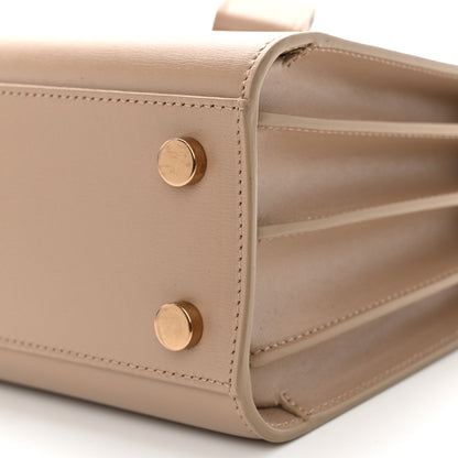 Saint Laurent Smooth Calfskin Nano Sac de Jour Dark Beige 10 of 12
