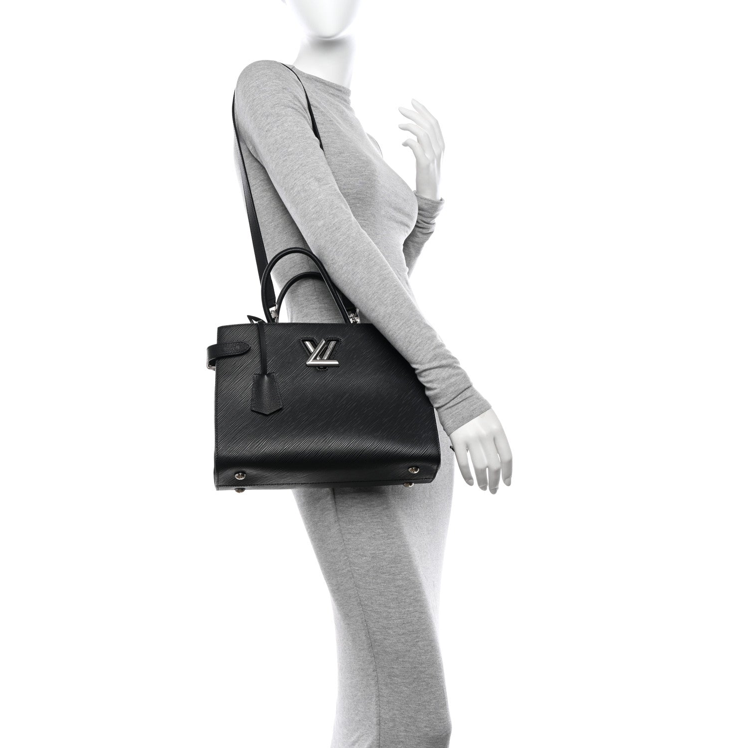 Louis Vuitton Epi Twist Tote Black 2 of 10