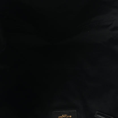 Saint Laurent Lambskin Quilted Maxi Icare Shopping Tote Black 6 of 11