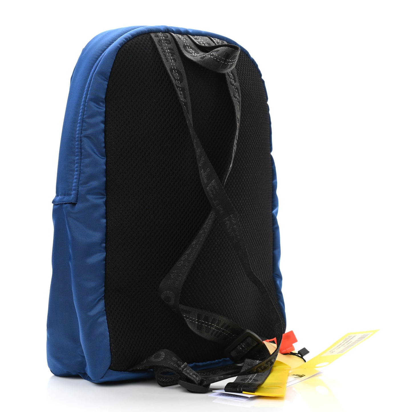 Canvas Rounded Logo Mini Backpack Blue