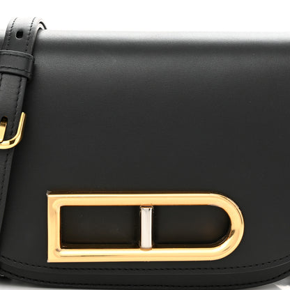 Delvaux Olen Calfskin Small Lingot Crossbody Black 8 of 10
