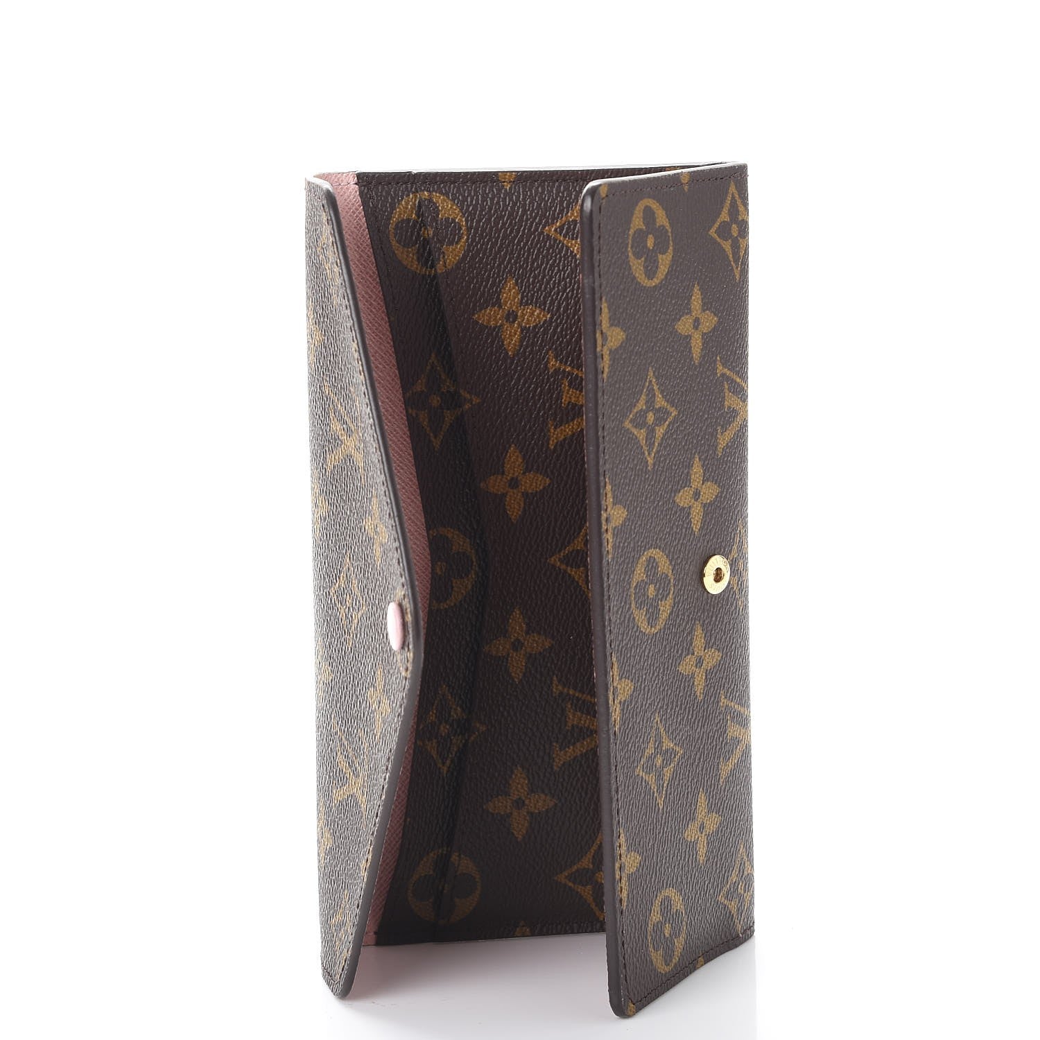 Louis Vuitton Monogram Josephine Wallet Rose Ballerine 7 of 12