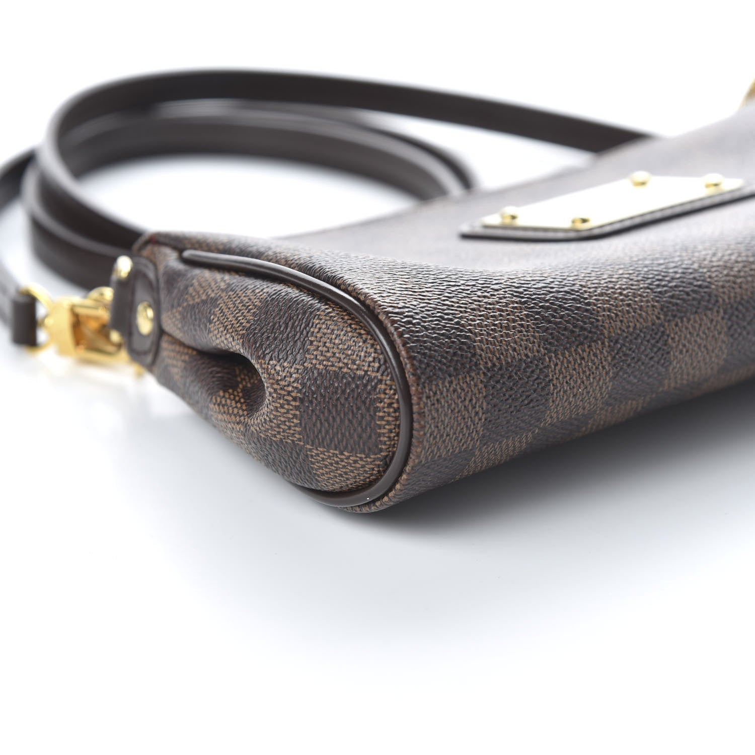 Louis Vuitton Damier Ebene Eva Clutch 6 of 10