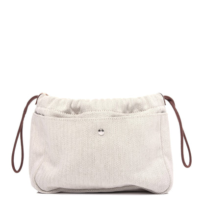 Hermes Canvas Barenia Fourbi 20 PM Pouch Naturel Fauve 1 of 10