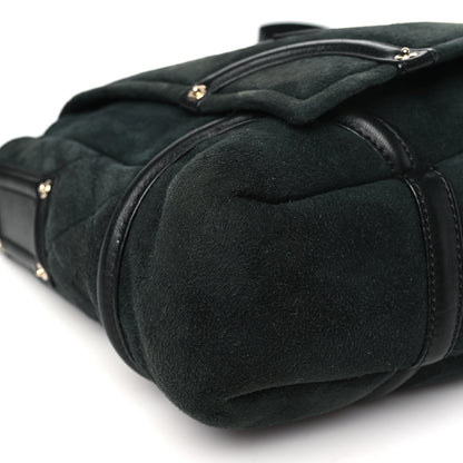 Chanel Suede Sparkling Winter Messenger Black 8 of 9