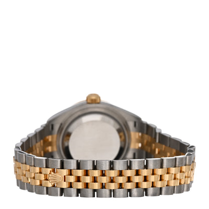Rolex Stainless Steel 18K Yellow Gold Diamond 28mm Oyster Perpetual Datejust Watch Silver 279173 3 of 5