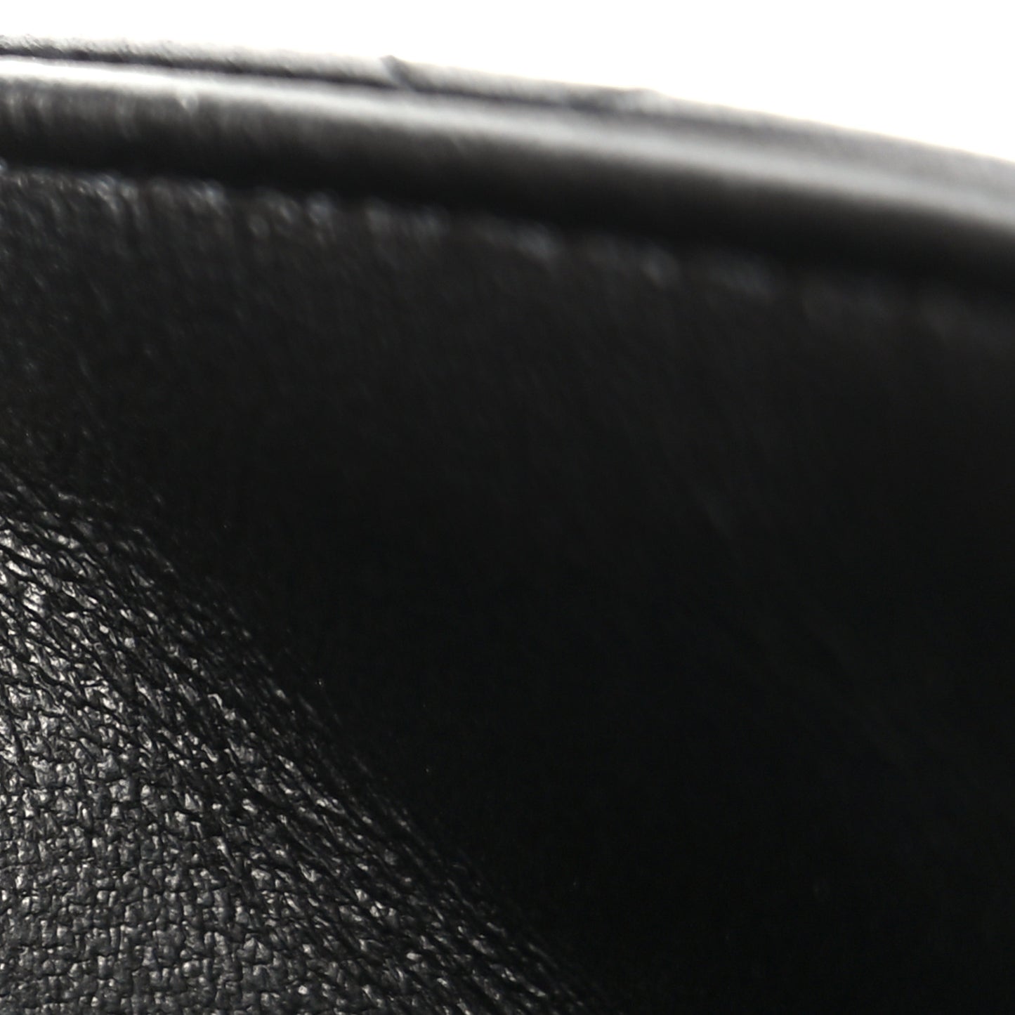 Lambskin Quilted Mini Square Flap Black