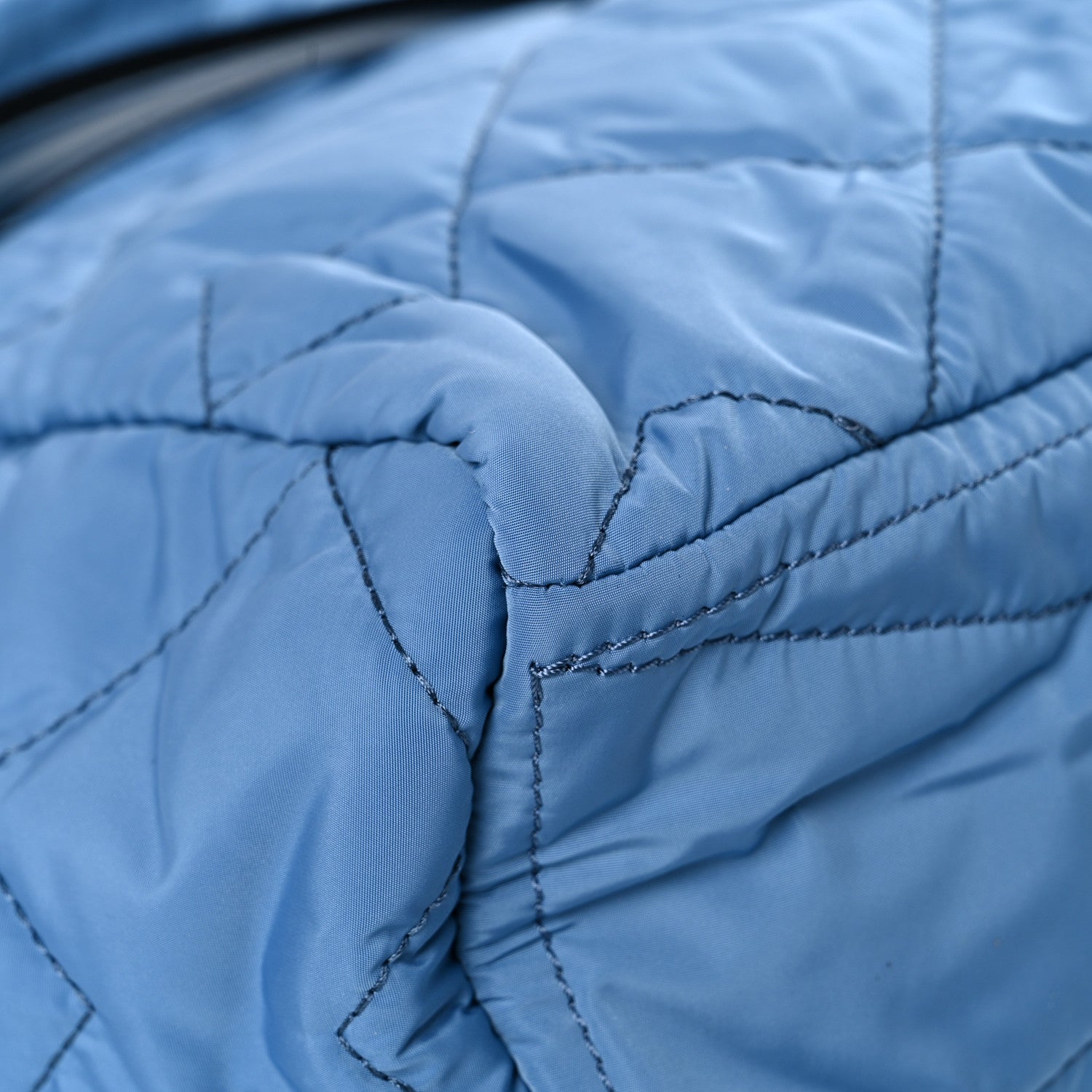 Marc Jacobs Nylon Quilted Small Weekender Bag Blue Heaven 10 of 12