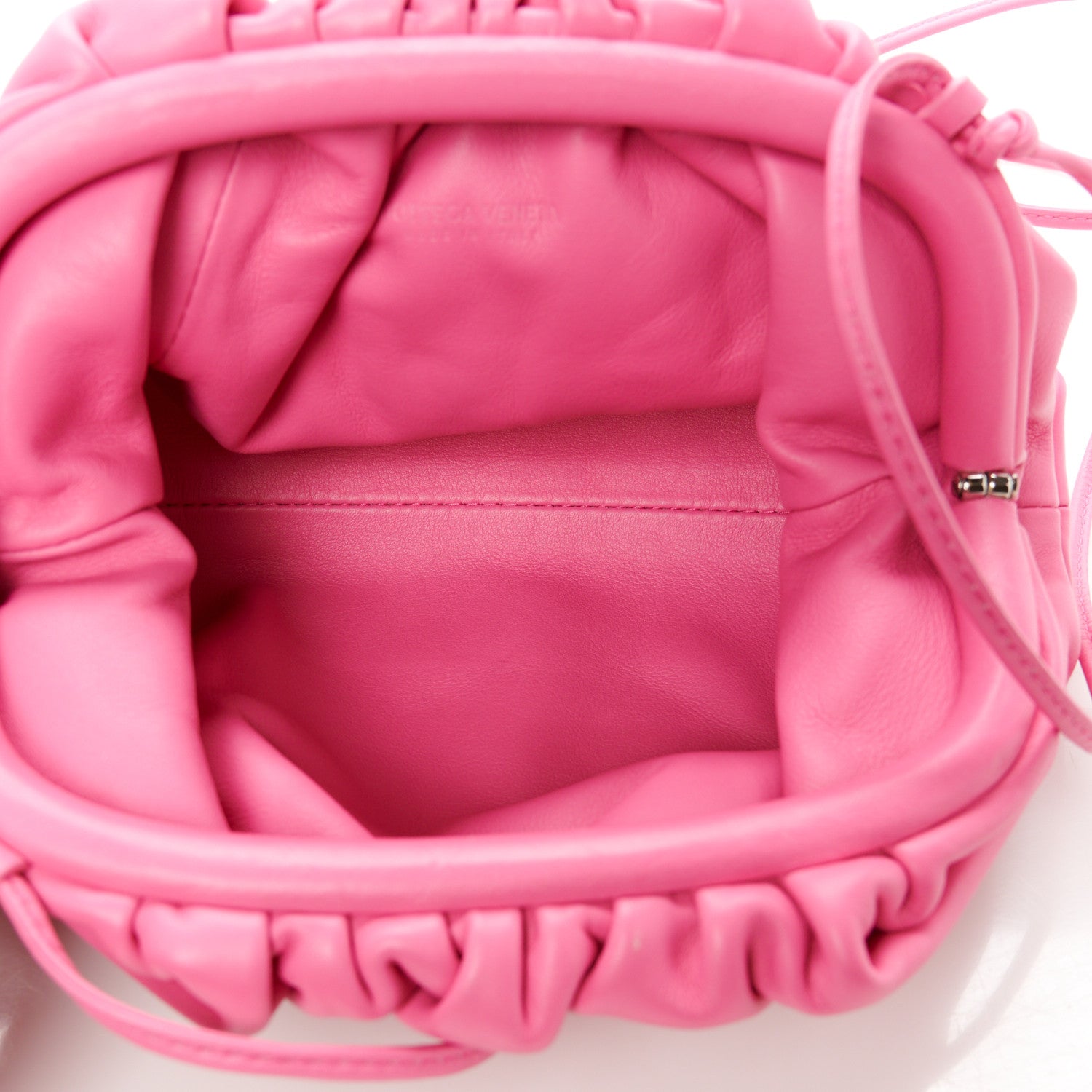 Bottega Veneta Butter Calfskin The Mini Pouch Pink 5 of 11
