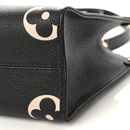 Louis Vuitton Empreinte Monogram Giant Onthego PM Black Beige 8 of 8