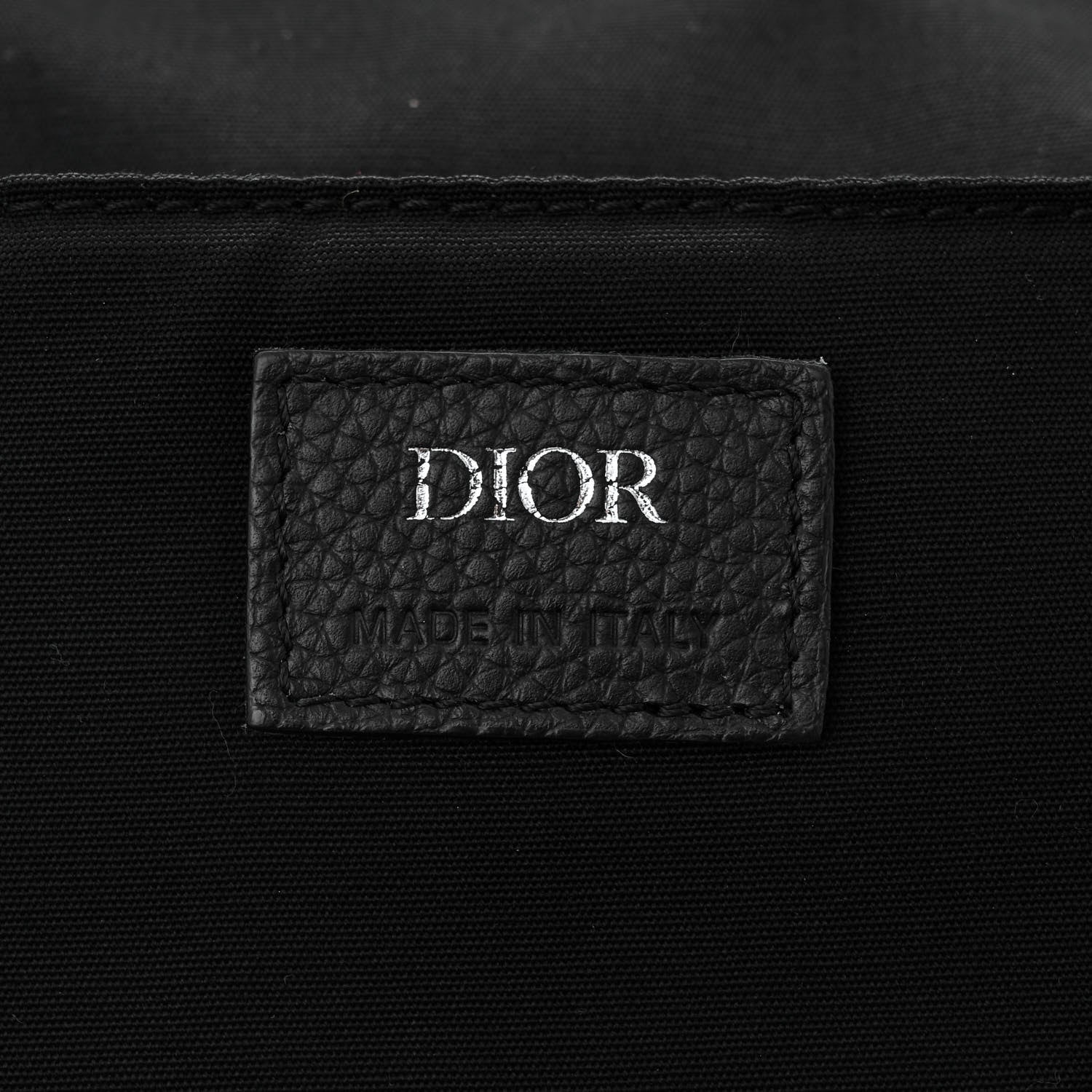 Christian Dior Oblique Calfskin Rider Backpack Beige Black 6 of 10