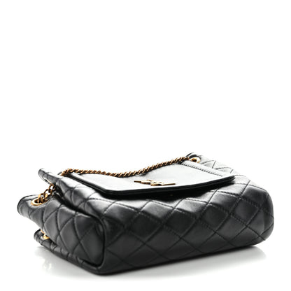 Saint Laurent Lambskin Quilted Monogram Mini Nolita Black 4 of 11