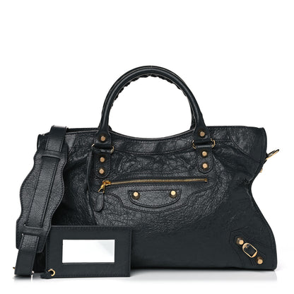 Balenciaga Agneau Giant 12 Gold Hardware City Anthracite 1 of 15