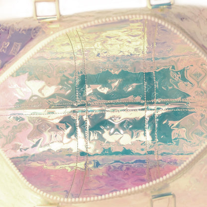 Louis Vuitton PVC Monogram Keepall Bandouliere 50 Iridescent Prism 7 of 8
