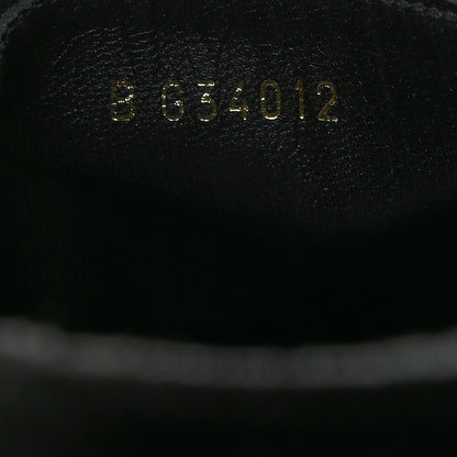 Chanel Velvet Logo Espadrilles 37 Black 8 of 9