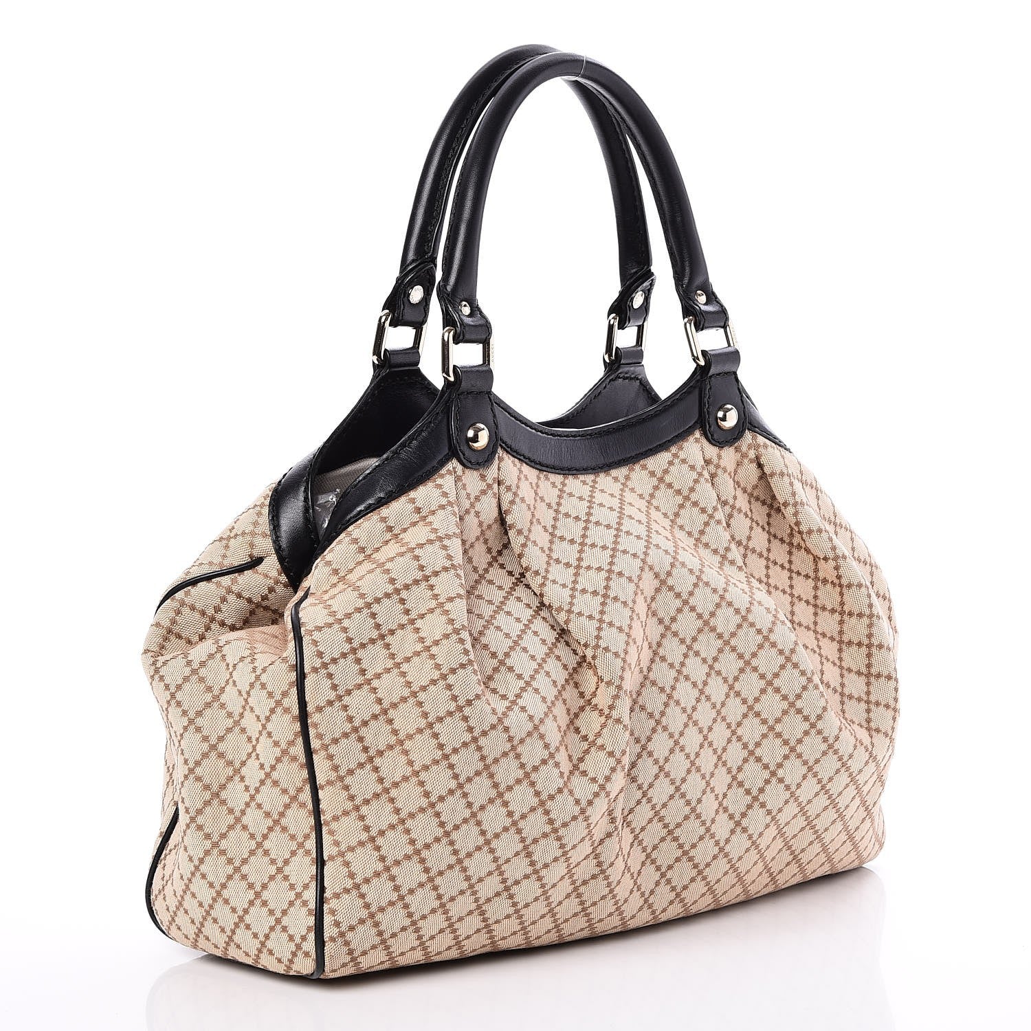 Gucci Diamante Medium Sukey Tote Black 3 of 7