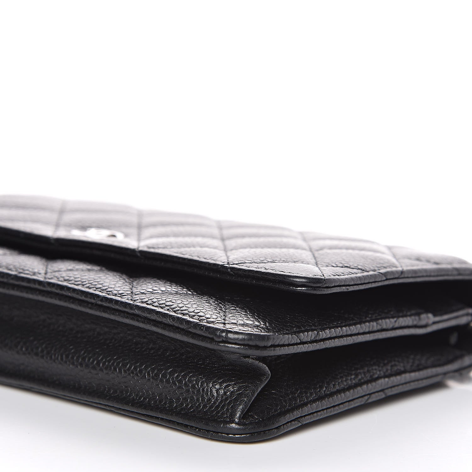 Chanel Caviar Quilted Wallet On Chain WOC Black 10 of 15